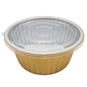 Conteneurs ronds de papier <span class=keywords><strong>d</strong></span>'aluminium de ventes directes <span class=keywords><strong>d</strong></span>'usine dans <span class=keywords><strong>un</strong></span> meilleur <span class=keywords><strong>prix</strong></span>, boîtes de <span class=keywords><strong>d</strong></span>éjeuner de papier <span class=keywords><strong>d</strong></span>'aluminium de haute qualité - Product Image 2