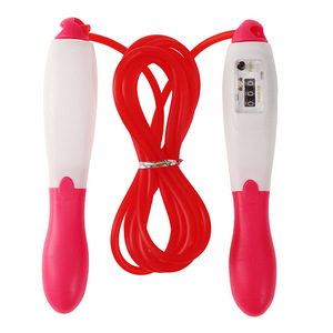 Cuerda para saltar con contador electrónico para fitness y ejercicio, material plástico unisex - Product Image 3