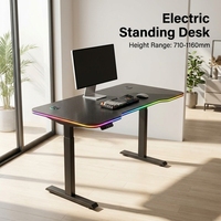 Table de jeu AOR, table élévatrice électrique intelligente, plateau silencieux de qualité E0, vente en gros d'usine, protection contre la surchauffe