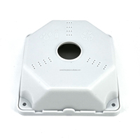 Caja de plástico ABS impermeable para conexiones, caja de conexiones de cables para exteriores, soporte de montaje en techo para cámara CCTV