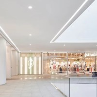 Spot encastré de plafond COB 25 LED réglable blanc avec réflecteur doré, intensité variable et température de couleur réglable