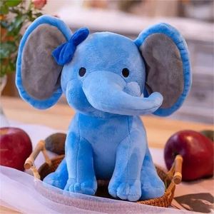 Customized Plush Toys High Quality Customized Plush Animal Toys, pink <b>Elephant</b> Plush Toys - Product Image 3