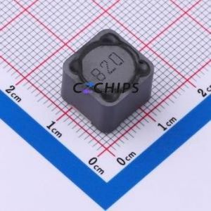 ตัวเหนี่ยวนำพลังงาน YPRH1209-820M SMD,12x12mm (เหนี่ยวนำ: 82uH )(ความแม่นยำ: 20% ความต้านทาน DC (DCR): 99mOhm) - Product Image 1