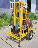 Plateforme de forage diesel, petite plateforme de forage hydraulique, plateforme de forage de puits profonds pour usage domestique