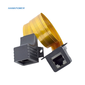 Fil de réseau plat flexible de 0.3m à travers le câble FPC RJ45 Câble <span class=keywords><strong>Ethernet</strong></span> ruban Cat5 ultra mince - Product Image 3