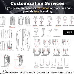 Мужской классический костюм из полиэстера в тонкую полоску, мужской костюм с длинным рукавом для делового стиля и корпоративных мероприятий на все времена года - Product Image 6