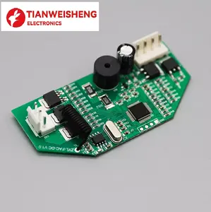 Ceiling Fan Ac Dc Controller PCBA Circuit Board 45W Dual Power Supply Infrared Remote Control BLDC Brushless Motor Driver