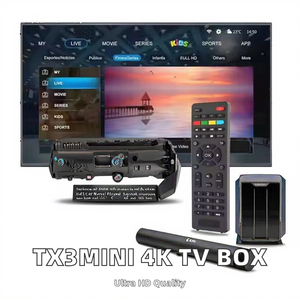 Cross-Border Exclusive TX3mini Internet TV <b>Set</b>-<b>Top</b> <b>Box</b> Android 4K Player 2GB RAM Dual Core Processor 802.11ac Wireless WiFi - Product Image 2