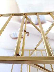 Porte-vêtements pliable en aluminium de haute qualité, support pour vêtements, séchoir à linge extérieur, porte-vêtements pliable ALSR-8020R - Product Image 4