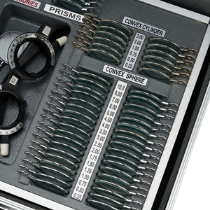 Aist Optics JS-104B Juego de Lentes de Prueba Profesional de 104 Piezas, Equipo de Optometría de Vidrio Óptico, Estuche de Aluminio - Product Image 2