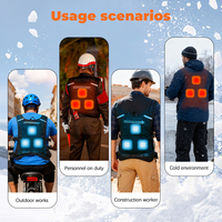 Veste de Travail d'Été avec Refroidissement par Deux Ventilateurs, Imperméable, Idéale pour la Moto, la Pêche, les Constructeurs, les Soudeurs Électriciens, Climatisation