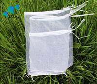 Sacs de protection pour raisins en HDPE anti-insectes avec cordon de serrage pour protéger les graines de plantes, les fruits, les fleurs, les légumes 25*35cm