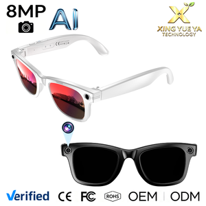 W610 Smart Glasses 8MP AntiShake Camera Glasses Dual-mic Noise Cancellation WIFI transmission Meeting minutes BT music callin - Product Image 1