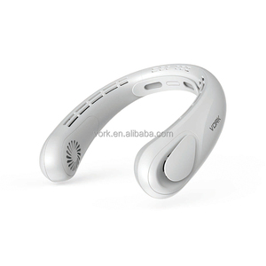 พัดลมคล้องคอไร้ใบพัด 5 ระดับความเร็ว แบตเตอรี่ 4000mAh ชาร์จผ่านพอร์ต Type-C หมุนได้ 360 องศา <span class=keywords><strong>ขาย</strong></span>ส่ง °   พัดลมแบบสวมใส่ Airflow สำหรับผู้จัดจำหน่ายขายส่ง - Product Image 2