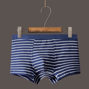 Ropa Interior Masculina a Rayas, Calzoncillos Boxer de Algodón Puro para Hombre, Calzoncillos Boxer a Rayas Blancas y Negras, Calzoncillos Boxer Juveniles con Personalidad - Product Image 4