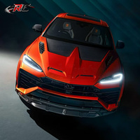 Kit de carrocería de fibra de carbono estilo URBAN para Lamborghini Urus SE, alerón delantero, faldones laterales, difusor trasero, piezas de ajuste OEM.