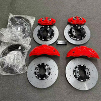 Kit de freinage haute performance avant 10 pistons, arrière 4 pistons, en carbone-céramique, avec disques de frein à fibre longue 410mm, 420mm, 440mm pour Porsche Panamera 911 (amélioration)