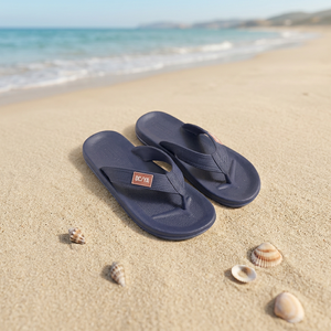Unisex Striped Upper EVA Light Weight Anti-Slip Fashion Trend Slide <b>Slipper</b> for Indoor Outdoor Use Spring Season - Product Image 3