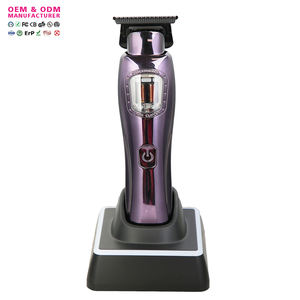 Fábrica al por mayor de carga rápida inalámbrica <span class=keywords><strong>Barber</strong></span> Trimmer pantalla LED impermeable hombres pelo para Clipper USB Power Case para el hogar - Product Image 1