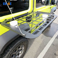 Fenêtre pliable décorative en acier pour Suzuki Jimny JB64 JB74 2019-2025 Accessoires d'intérieur automobile Support de fenêtre latérale pliable