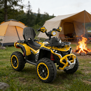 <span class=keywords><strong>Quad</strong></span> électrique pour enfants <span class=keywords><strong>12V</strong></span> 7Ah, 4 roues motrices, 390*4 moteurs, télécommande 2.4G, avec lumières LED et musique - Product Image 6