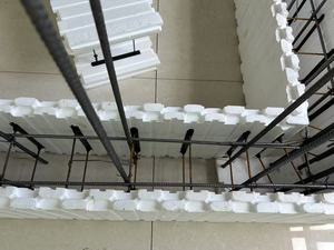 Mới loại chống cháy (thêm chống cháy) thẳng icfs bọt khối nhà máy Trung Quốc cách điện bê tông hình thức - Product Image 3