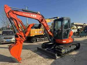 รถขุด Kubota U55-5 มือสองจากญี่ปุ่น พร้อมหัวหนีบไฮดรอลิก ประสิทธิภาพสูง ประหยัดน้ำมัน เหมาะสำหรับงานก่อสร้าง - Product Image 4