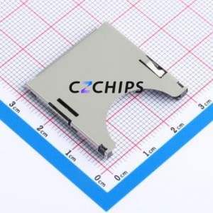 TF-03A SD Card / Memory Card Connector SMD Connector Self-Return Type Standard SD Card Card Holder 2.76mm - Product Image 1