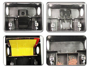 Lockable Rat Bait Station, Heavy Duty Plastic Rodent Trap Box with Key, Indoor Outdoor Pest Control - Product Image 6