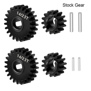 Set di ingranaggi per asse a portale in acciaio temprato 40cr 13/24T 14/23T <span class=keywords><strong>15</strong></span>/22T per la risalita Redcat 1/18 pezzi di ricambio per l'aggiornamento di auto cingolati RC - Product Image 4