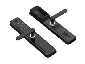 Tuya สมาร์ทล็อคลายนิ้วมือแบบไร้กุญแจสำหรับไม้ดีไซน์ใหม่เสียงรบกวนต่ำ WiFi กันน้ำได้ใช้ร่วมกับการควบคุมเมมโมรี่การ์ด - Product Image 5