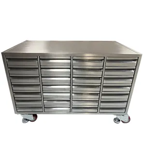Professional drawer rolling tool storage metal storage cabinets for garage tool chest box
