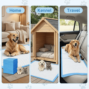 Almohadilla Absorbente Desechable de Algodón Ecológico de Alta Calidad para Perros, Impermeable con Clasificación IP67, a Prueba de Vibraciones y Descargas Eléctricas, Moderna y Elegante - Product Image 5