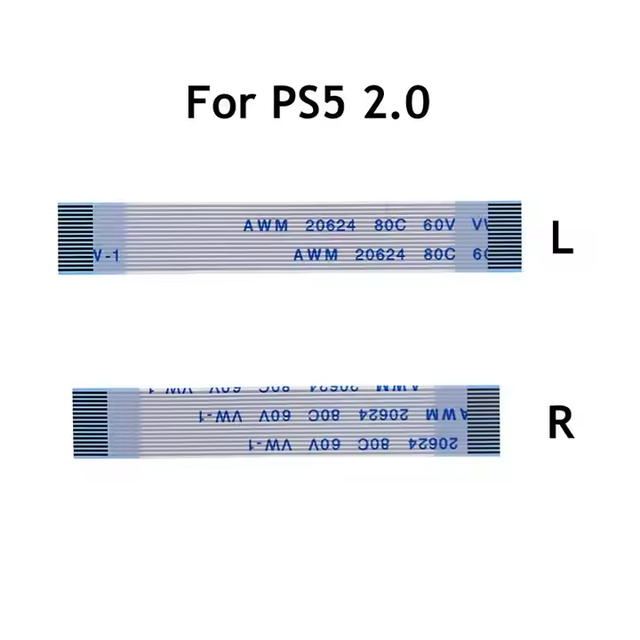 Left Right L R Flex Cable for PS5 Controller BDM-010 BDM-020 BDM-030 L1 L2 R1 R2 Trigger Button Ribbon Flex Cable