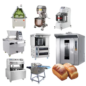 Four de cuisson professionnel Solution à guichet unique Équipement de cuisson Ensemble complet Machine de fabrication de pain Équipement de boulangerie à vendre
