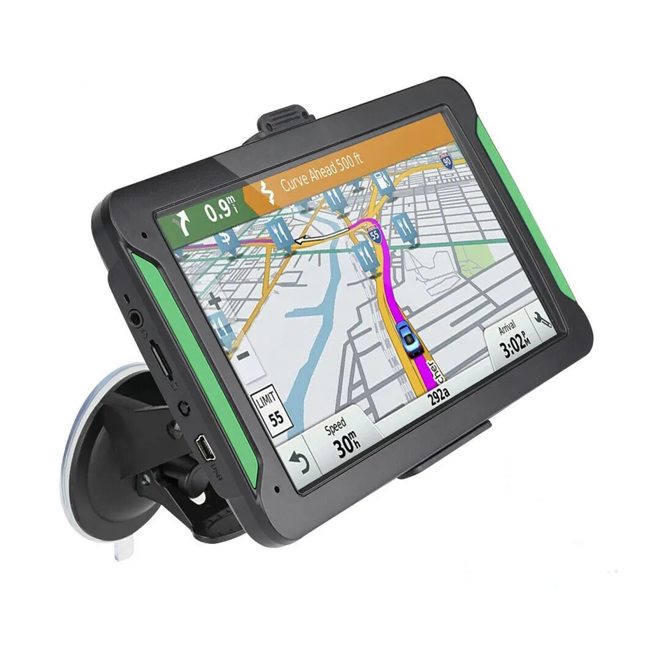 S7 자동차 GPS 네비게이션 7 인치 터치 스크린 GPS 네비게이터 트럭지도 GPS 네비게이터