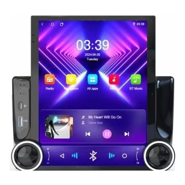 Weijunpro Vertical Style Tesla Screen Android Auto CarPlayer Multi-language DSP Audio Enhancement Dashboard Mount Car Radio Head