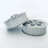 Poulie de distribution synchrone GT2 14M, poulie de distribution à 30, 36, 40, 48, 60 dents, roue à dents OEM, traitement de surface par oxydation