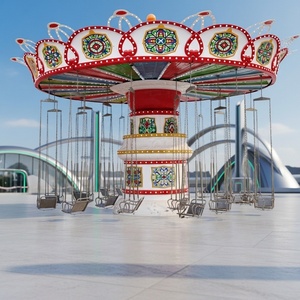 Chaise volante rotative pour parc d'attractions, certifiée CE et testée pour la sécurité, pour adultes, modèle <span class=keywords><strong>Wave</strong></span> Swinger, à vendre - Product Image 5
