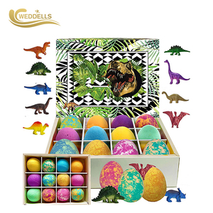 Coffret Cadeau de Bombes de <span class=keywords><strong>Bain</strong></span> <span class=keywords><strong>pour</strong></span> Bébé et Dinosaures avec Bombes de <span class=keywords><strong>Bain</strong></span> Effervescentes - Product Image 3