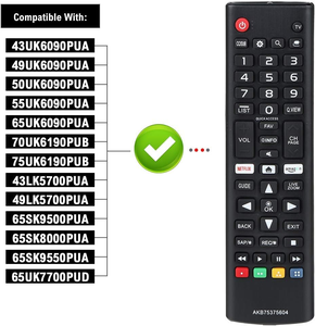 Voor Lg Algemene Intelligente Afstandsbediening Akb75375604 Voor Smart Tv Infrarood Functies Voor Thuis Auto Gebruik Vaste Code Voice - Product Image 5
