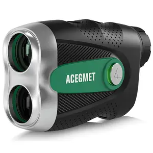 Acegcapacete pf2c laser golf rangefinder, com lente, bandeira magnética, trava, pulso, vibração, 650 quintal