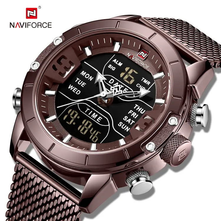 navi force 9153 navy Wrist Digital Men Watches Montre Homme relojes naviforce 2021 hot selling