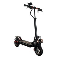 Moda 10 İnç Yüksek Hızlı Yetişkin Katlanır Elektrikli Scooterlar İki Tekerlekli Disk Frenli E-Scooter Ucuz