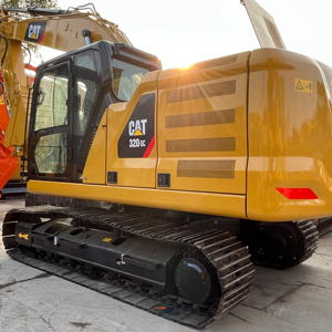 Excavatrice hydraulique CAT320 B/C/D/GC d'occasion 100% originale en vente aux États-Unis, fabriquée au Japon, composants principaux inclus : moteur, boîte de vitesses, pompe - Product Image 1