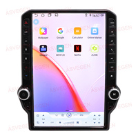 14.5 pouces multimédia autoradio stéréo nouvel écran Android lecteur DVD de voiture pour Dodge RAM 2013-2018