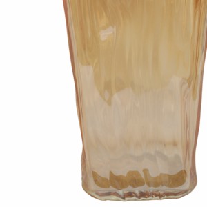 Vaso in vetro con bordo ondulato per l'arredamento del soggiorno, moderno, da tavolo, per uso domestico - Product Image 5