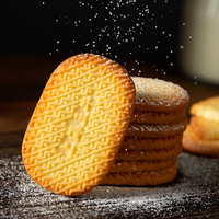 Biscuits salés au poivre Sanniu, sachet de 500g, emballage cadeau, collation saine