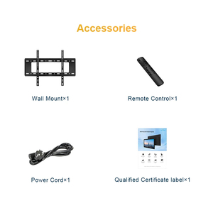 Affichage numérique multilingue 43/49/55/65 pouces, lecteur publicitaire LCD 4K, <span class=keywords><strong>kiosque</strong></span> d'affichage vidéo intérieur avec télécommande - Product Image 6