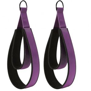 Portable Double Loops Straps Easy to Attach to Gym Equipment for Pilates Yoga and Home Fitness Training Sessions - Product Image 1